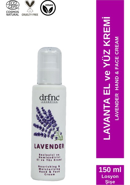 Lavender El Bakım Kremi 150 ml