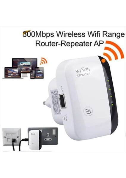 300 Mbps Access Point Wi-Fi Repeater Kablosuz Sinyal Güçlendirici modelleri