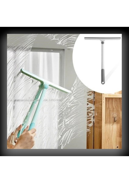 360 Derece Döner Başlıklı Cam Sil Çok Amaçlı Pratik Cam Ayna Fayans Silme Aparatı fiyatları