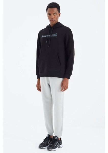 Taş Bağcıklı Ön Dikiş Detaylı Standart Kalıp Erkek Eşofman Alt - 84994