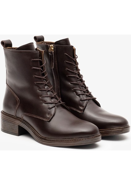 Manitu Kahverengi Deri Kadın Bot fırsatları