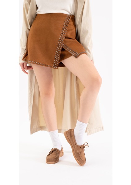 Rana Sigaro Süet Deri Kadın Loafer fiyatları