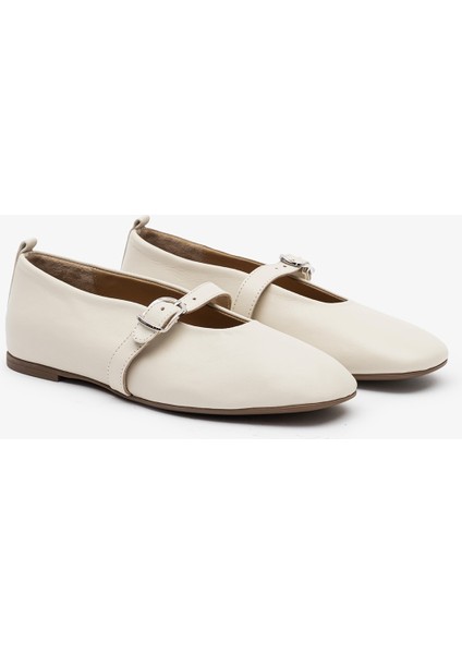 Vitus Krem Deri Kadın Babet fırsatları