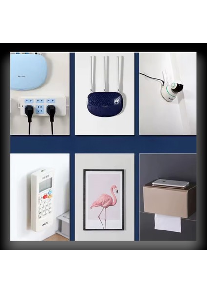 10 Çift Şeffaf Yapışkanlı Eşya Sabitleme Klipsi – Çift Taraflı Geçmeli Askı Aparatı | Dolap ve Duvar Için Pratik Sabitleyici Set modelleri