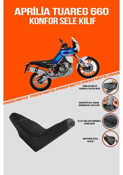 Aprilia Tuareg 660 Konfor Sele Kılıf