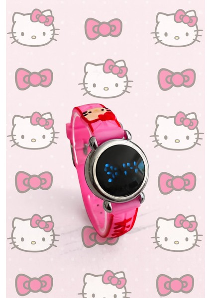 Figürlü Dijital Kız Çoçuk Kol Saati