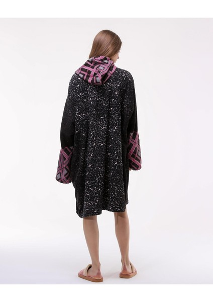 Giyilebilir Polar Battaniye Tek Kişilik Kapüşonlu Oversize Çift Cepli fırsatları