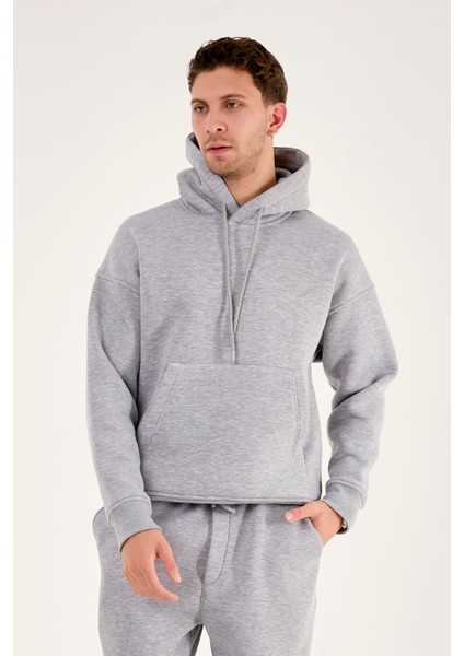 X-4008 Kapüşonlu Kanguru Cep Üç Iplik Sweat fiyatları