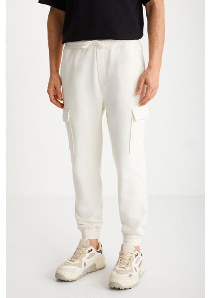 REGINALD Erkek Ekru Eşofman Altı modelleri