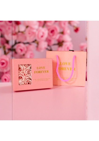 Kişiye Özel Solmayan Gül Sonsuz Love Forever Hediye Kutusunda 925 ayar Tektaşlı Kolye fırsatları