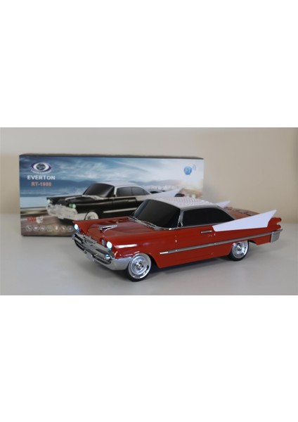 Rt-1950 Turuncu Arabalı Bluetooth Fm-Usb-Tf-Aux Şarjlı Nostaljik Radyo modelleri