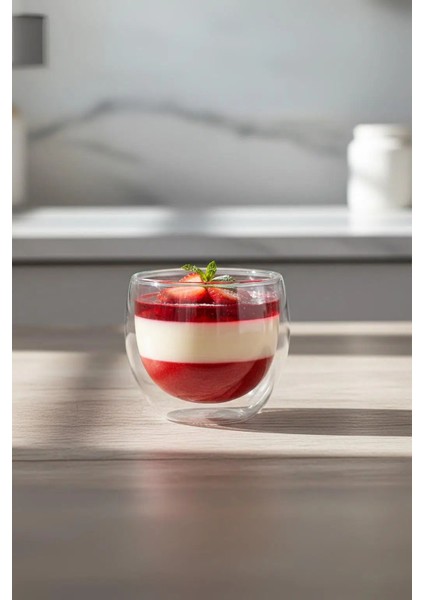 Çift Cidarlı Cam Kase 250 ml fiyatları