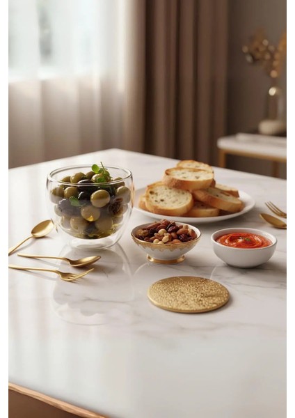 Çift Cidarlı Cam Kase 250 ml indirimleri