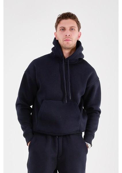 X-4008 Kapüşonlu Kanguru Cep Üç Iplik Sweat fiyatları