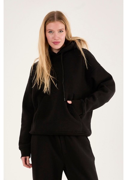 X-4008 Kapüşonlu Kanguru Cep Üç İplik Sweat fiyatları