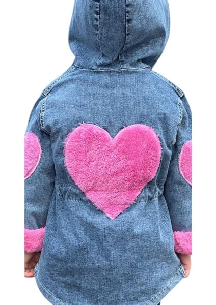 Kız Çocuk Peluş Kot Mont fırsatları