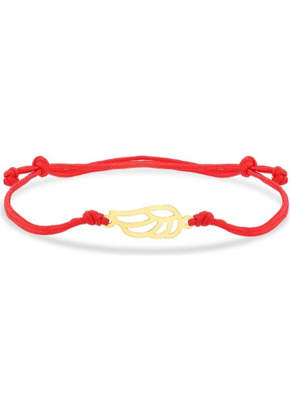 14 Ayar Melek Kanadı Altın Ipli Bileklik fiyatları