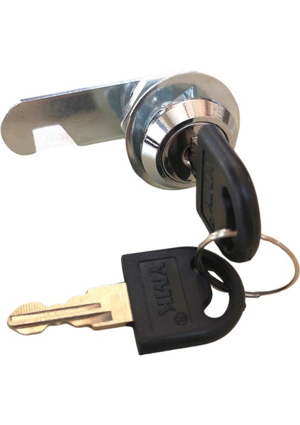 Mandallı Dolap Çekmece Kilidi Mandallı Çekmece Kilidi 2 Anahtarlı Mobilya Dolap Kilit Metal