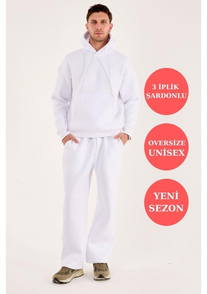 X-4008 Kapüşonlu Kanguru Cep Üç Iplik Sweat