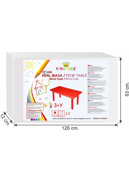 Kral Masa Metal Ayaklı fırsatları