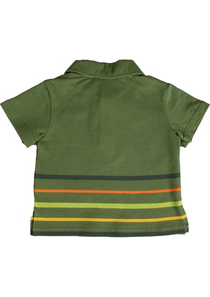 %100 Pamuk Pike Kumaş Yeşil Yazlık Erkek Çocuk Tshirt modelleri