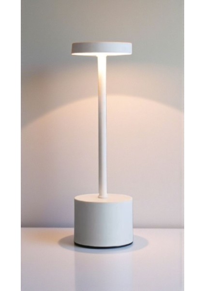 Mimosa Eko Beyaz Şarjlı Masa Lambası / 3 Kademe Dokunmatik / USB Şarjlı modelleri