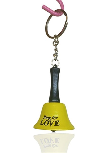 Anahtarlık Resepsiyon Zil Ring For Love Sarı fiyatları