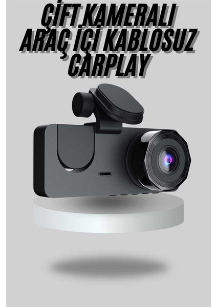 Techmrt Araç Içi Dikiz Kamerası Sürüş Kaydedici 3 Lensli Dvr Kamera fiyatları
