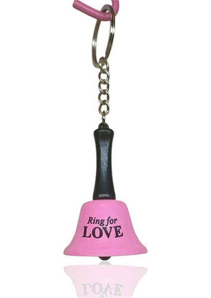Anahtarlık Resepsiyon Zil Ring For Love Açık Pembe fiyatları
