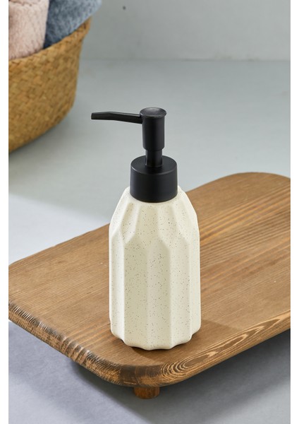 180 ml Seramik Sıvı Sabunluk – Modern Tasarımlı Pompalı Banyo ve Mutfak Sabunluk
