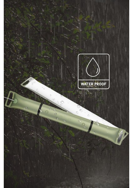 Şişme LED Kamp Lambası, USB Girişli, Mıknatıslı