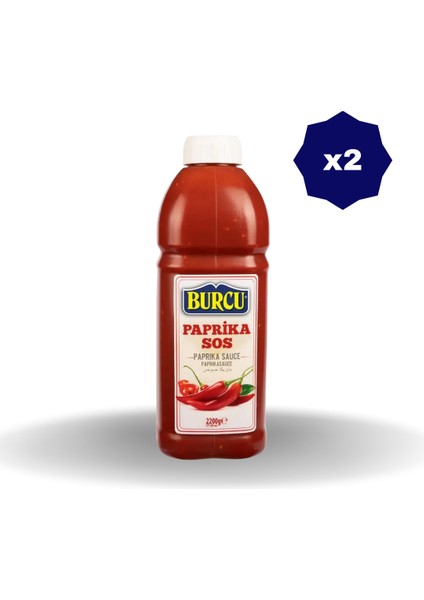 Paprika Sosu 2.2kg - (2 Adet)