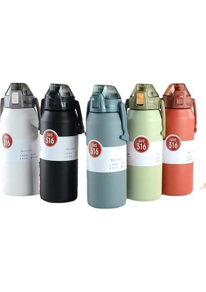 Kişiselleştirilebilir Soğuk Tutması Için Özel 316L Termos Beyaz fırsatları