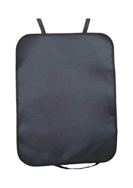 Oto Koltuk Arkası Koruyucu Kılıf 2'li Yıkanabilir Siyah 58x42 cm