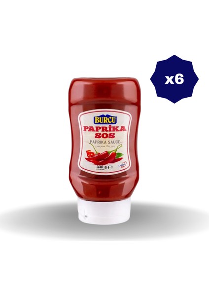 Paprika Sosu 330GR - (6 Adet)