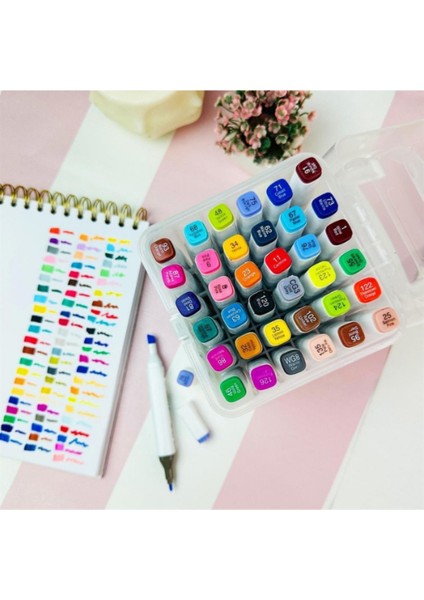 Kutulu Çift Uçlu Marker Kalem Çok Renkli 1101 1816 fiyatları