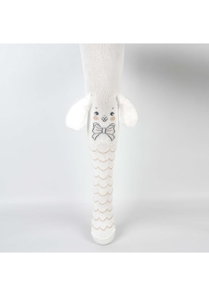 Pulsar Kulaklı Kız Külotlu Çorap - Çok Renkli