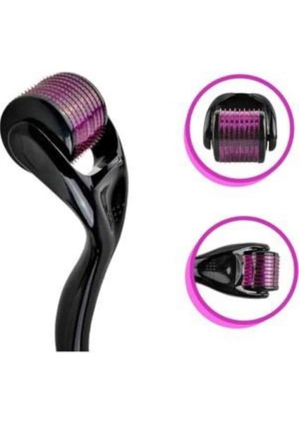 Techmrt 540 Iğneli Derma Roller 1mm Titanyum Uçlu Saç Kaş Serum Kullanımına Uygun modelleri