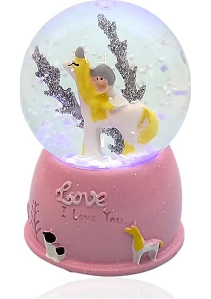 Love Temalı Işıklı Kar Küresi fiyatları