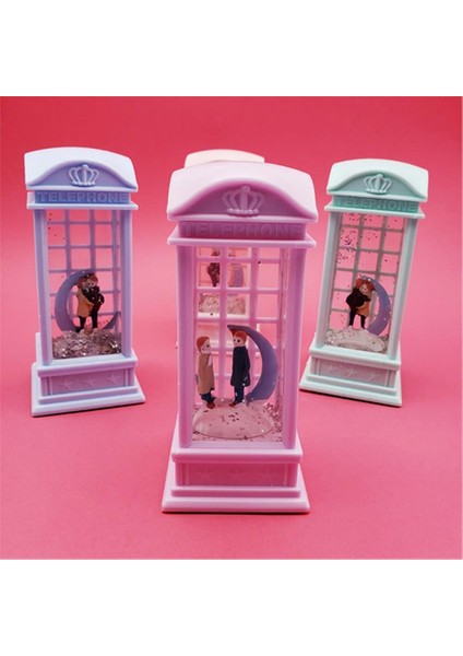 London Telefon Kulubesi Temalı Kar Küresi Yeşil indirimleri