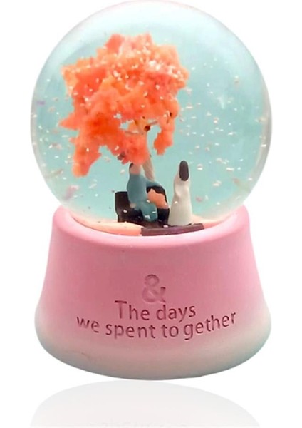 Işıkı Orta Boy Müzikli Kar Küresi fiyatları