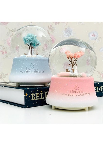 Işıkı Orta Boy Müzikli Kar Küresi fırsatları