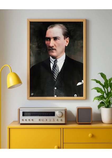 Atarük Portre Dijital Baskı Poster V4 (Çerçevesiz) fırsatları