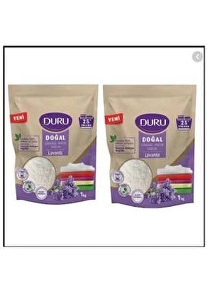 Doğal Granül Matik Sabun Lavanta 1 kg * 2'li fiyatları