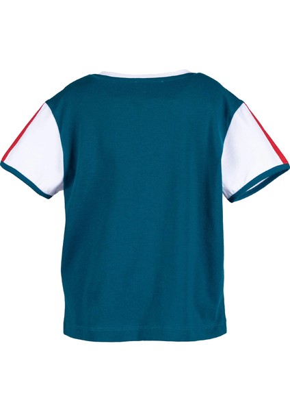 Organik Beyaz Kollu Yeşil Basic Erkek Çocuk Tshirt fırsatları