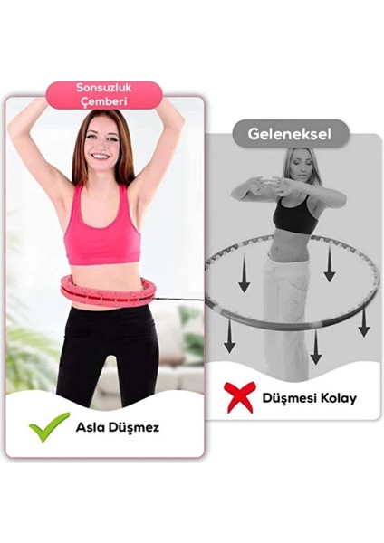 Egzersiz Çemberi - Egzersiz Halkası - Ağırlıklı - Bel Bölgesi Ayarlanabilir fiyatları