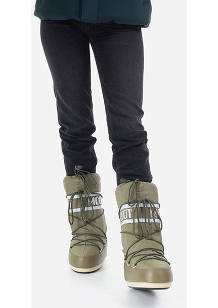 Mb Icon Nylon Kadın Yeşil Kar Botu indirimleri
