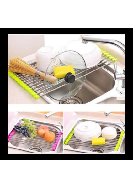 Evye Üstü Katlanır Nihale ve Kurutma Süzgeci – Paslanmaz Çelik Sebze Meyve ve Bulaşık Kurutma Aparatı | Katlanabilir Pratik Mutfak Yardımcısı fiyatları
