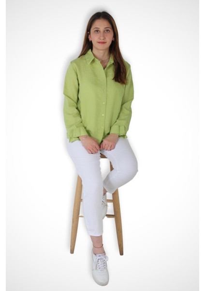 5499 Çizgisi Dalgalı Gömlek