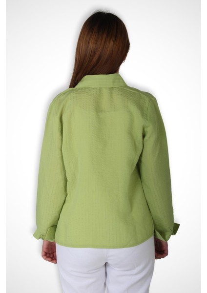 5499 Çizgisi Dalgalı Gömlek